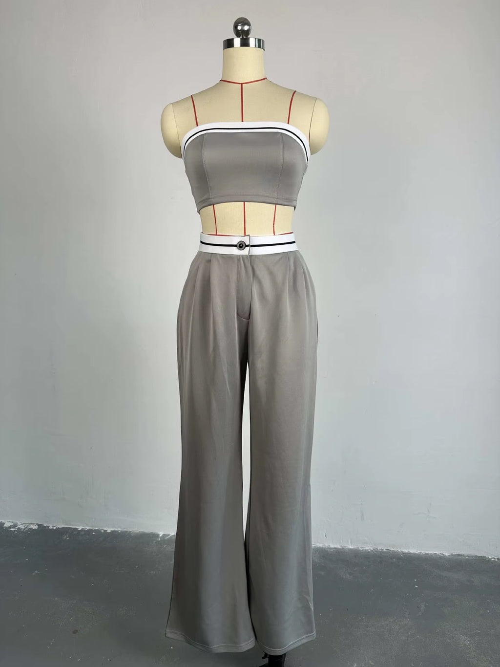 Summer Sporty Crop Top Pants Set Elegant Tracksuit Women Tank Tops Y2K Sweatshirts Trousers Matching Set Two 2 Piece Pants Set